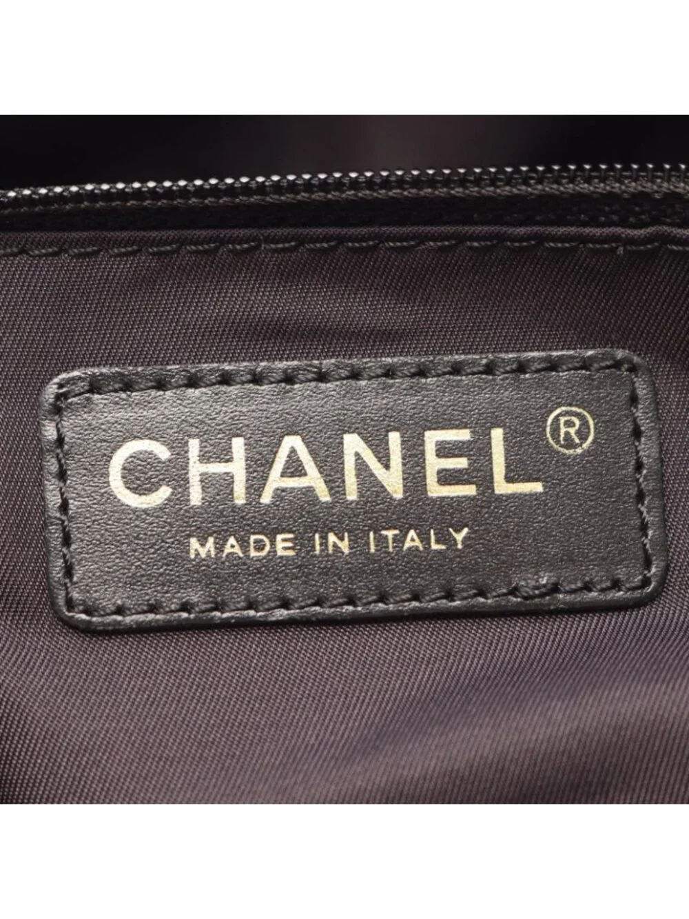 Chanel Tote New Travel Line GM Black Leather GM
